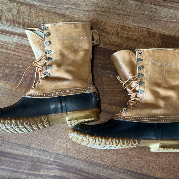 LL Bean Boots Hunting Shoes Size 11-11.5 Vintage 70s-80s - Picture 2 of 10